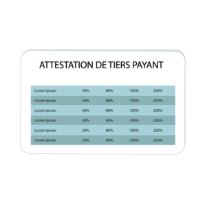 Carte de mutuelle